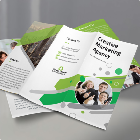 Professionally Designed & Printed Brochures (pack of 50)